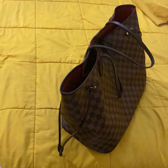 100% Authentic Louis Vuitton Never Full GM Damier - Picture 2 of 16